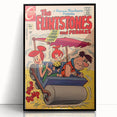 Vintage Comics Wall Art – The Flintstones Retro Cartoon Poster