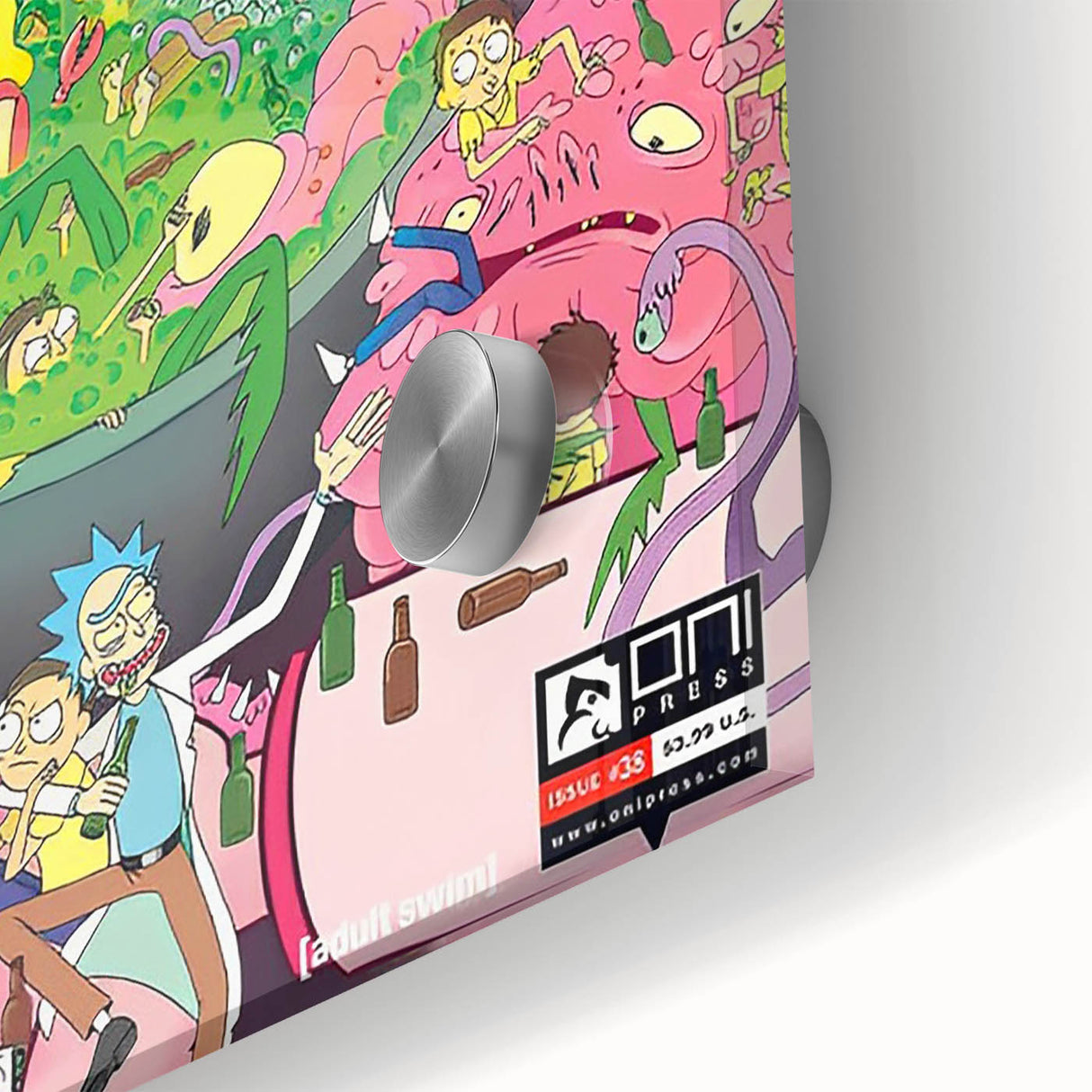Vintage Comics Wall Art – Rick and Morty Retro Sci-Fi Poster