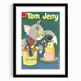 Vintage Comics Wall Art – Tom and Jerry Ice Cream Retro Poster