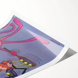 Vintage Comics Wall Art – The Pink Panther Classic Cartoon Print