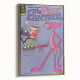 Vintage Comics Wall Art – The Pink Panther Classic Cartoon Print