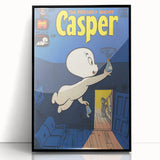 Vintage Comics Wall Art – Casper the Friendly Ghost Retro Print