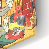 Collectible Vintage Comics Wall Art – Tom & Jerry Retro Comic Print