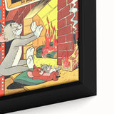Collectible Vintage Comics Wall Art – Tom & Jerry Retro Comic Print