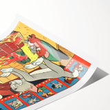 Collectible Vintage Comics Wall Art – Tom & Jerry Retro Comic Print