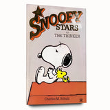 Vintage Comics Wall Art – Snoopy Retro Cartoon Comic Print