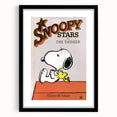 Vintage Comics Wall Art – Snoopy Retro Cartoon Comic Print