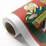 Classic Comic Book Poster – Donald Duck Vintage Cartoon Wall Art