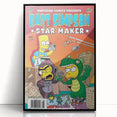 Retro Comic Art Print – Bart Simpson Vintage Comics Wall Art
