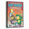 Retro Comic Art Print – Bart Simpson Vintage Comics Wall Art