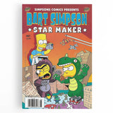Retro Comic Art Print – Bart Simpson Vintage Comics Wall Art