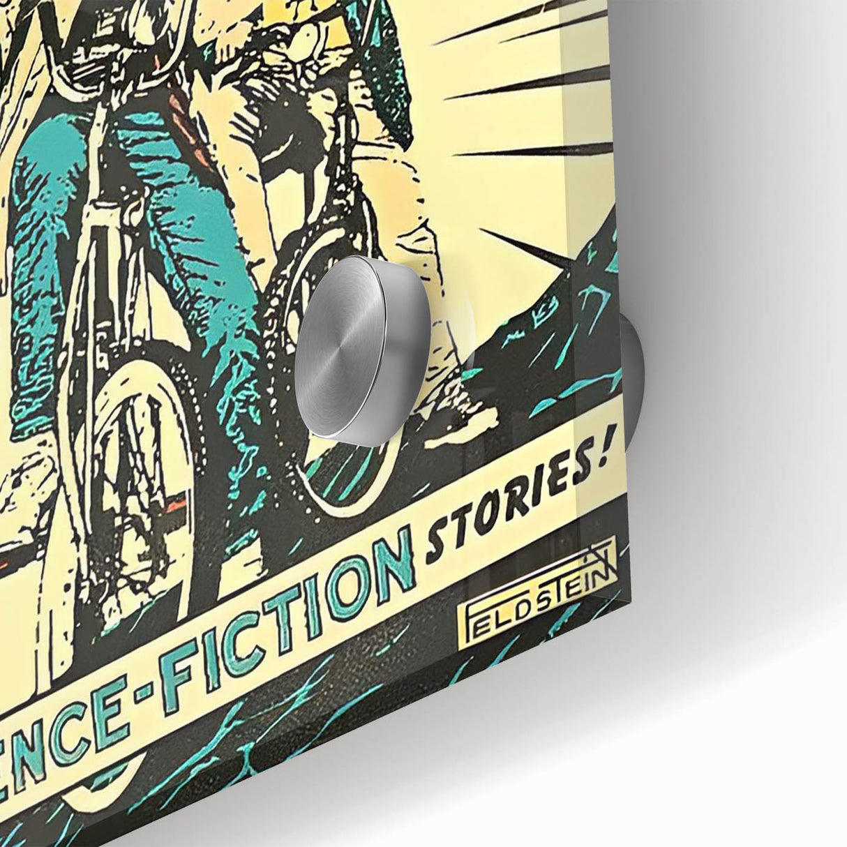 Vintage Comics Wall Art – Stranger Things Retro Sci-Fi Poster