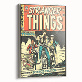Vintage Comics Wall Art – Stranger Things Retro Sci-Fi Poster