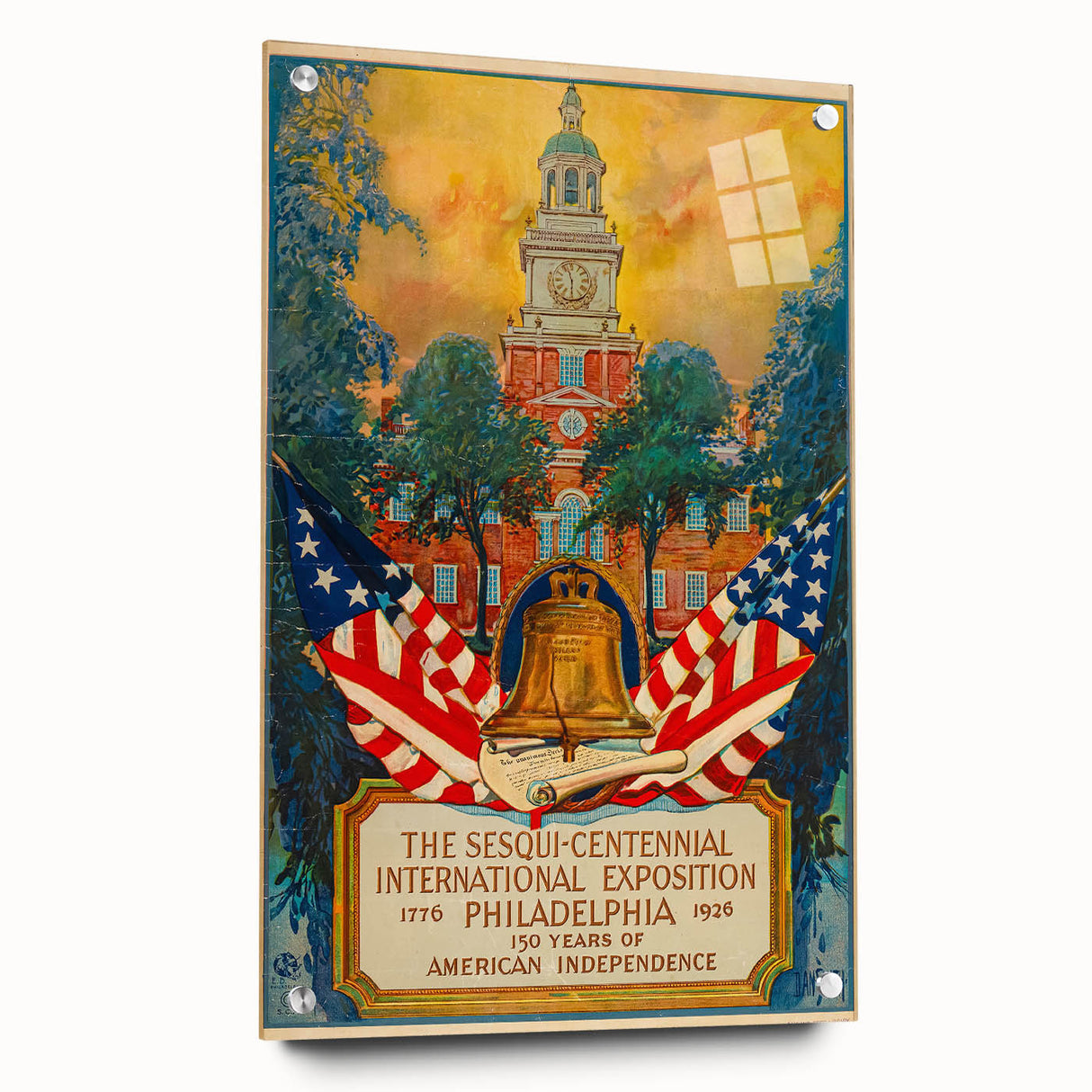 Vintage Exhibition Poster – Sesqui-Centennial 1926 Philadelphia