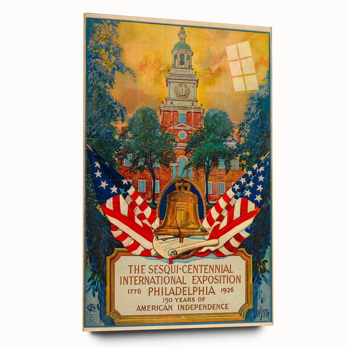 Vintage Exhibition Poster – Sesqui-Centennial 1926 Philadelphia