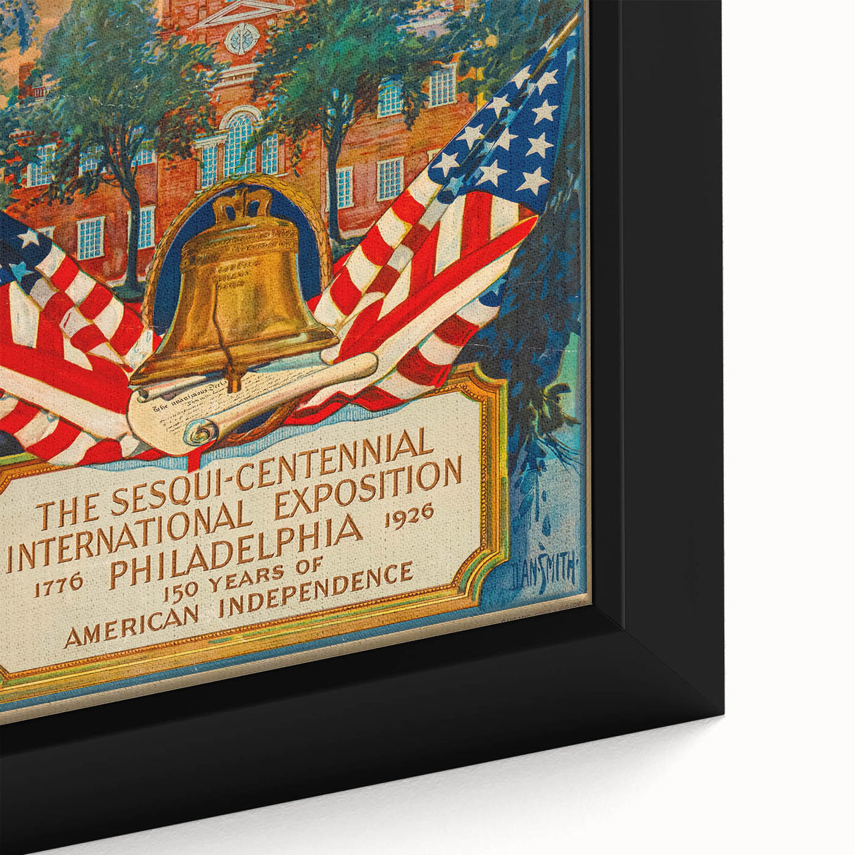 Vintage Exhibition Poster – Sesqui-Centennial 1926 Philadelphia