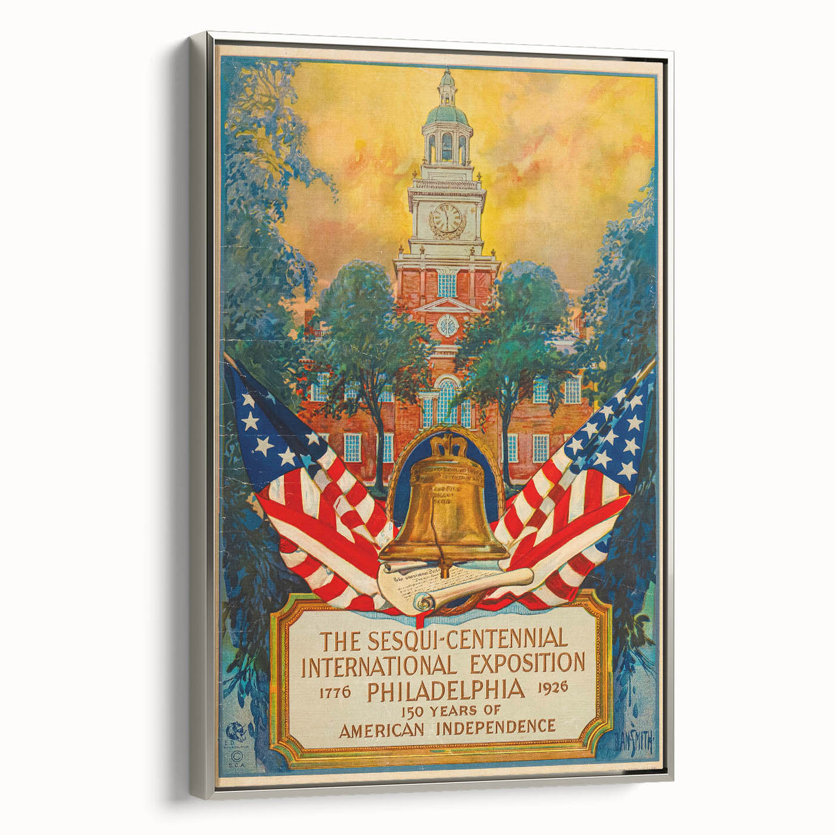 Vintage Exhibition Poster – Sesqui-Centennial 1926 Philadelphia
