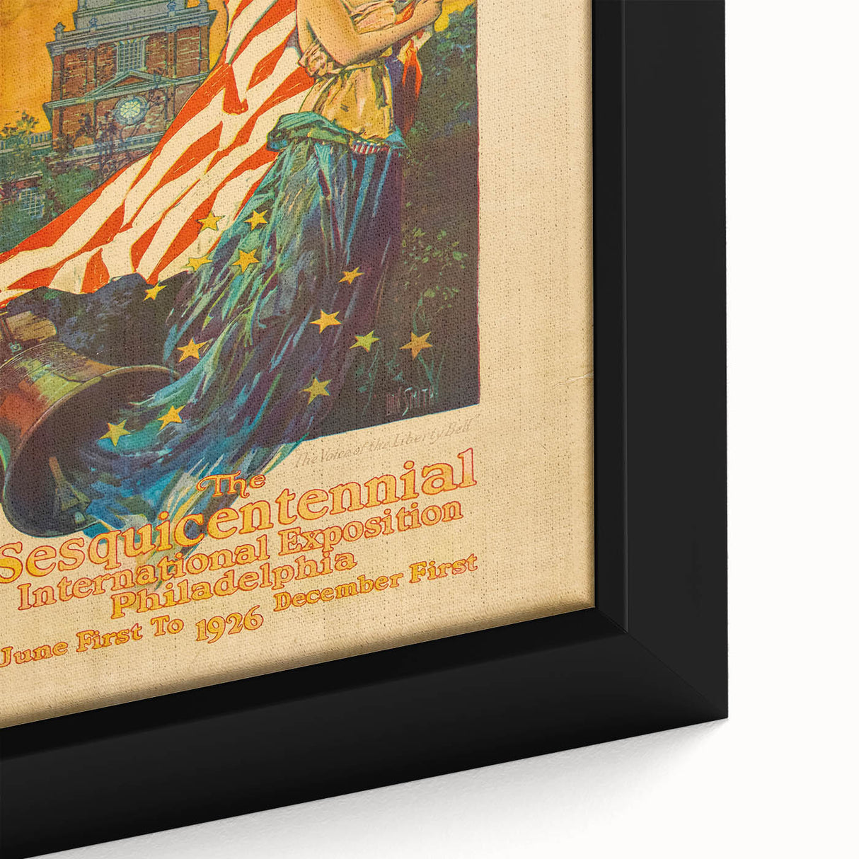 Vintage Exhibition Poster – Sesqui-Centennial 1926 Philadelphia