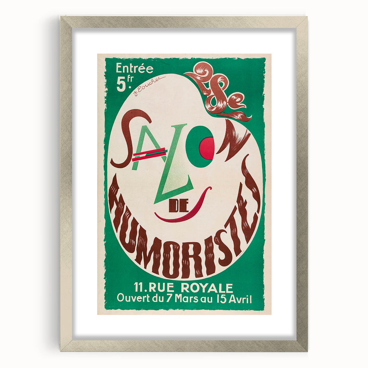 Vintage Exhibition Poster - Retro Art Print