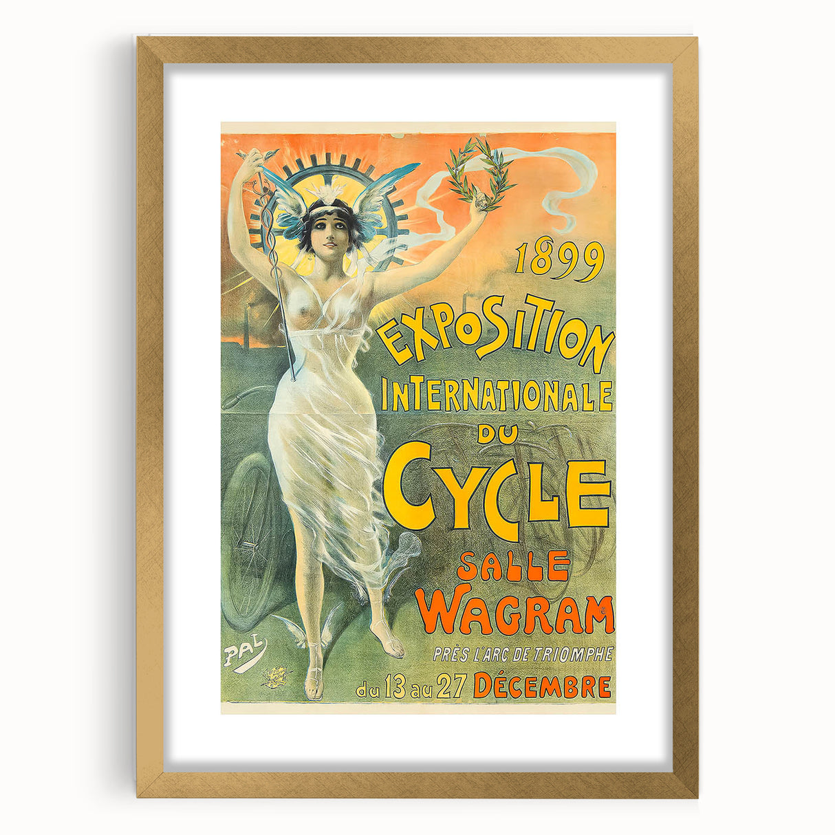 Vintage Exhibition Poster - Retro Art Print