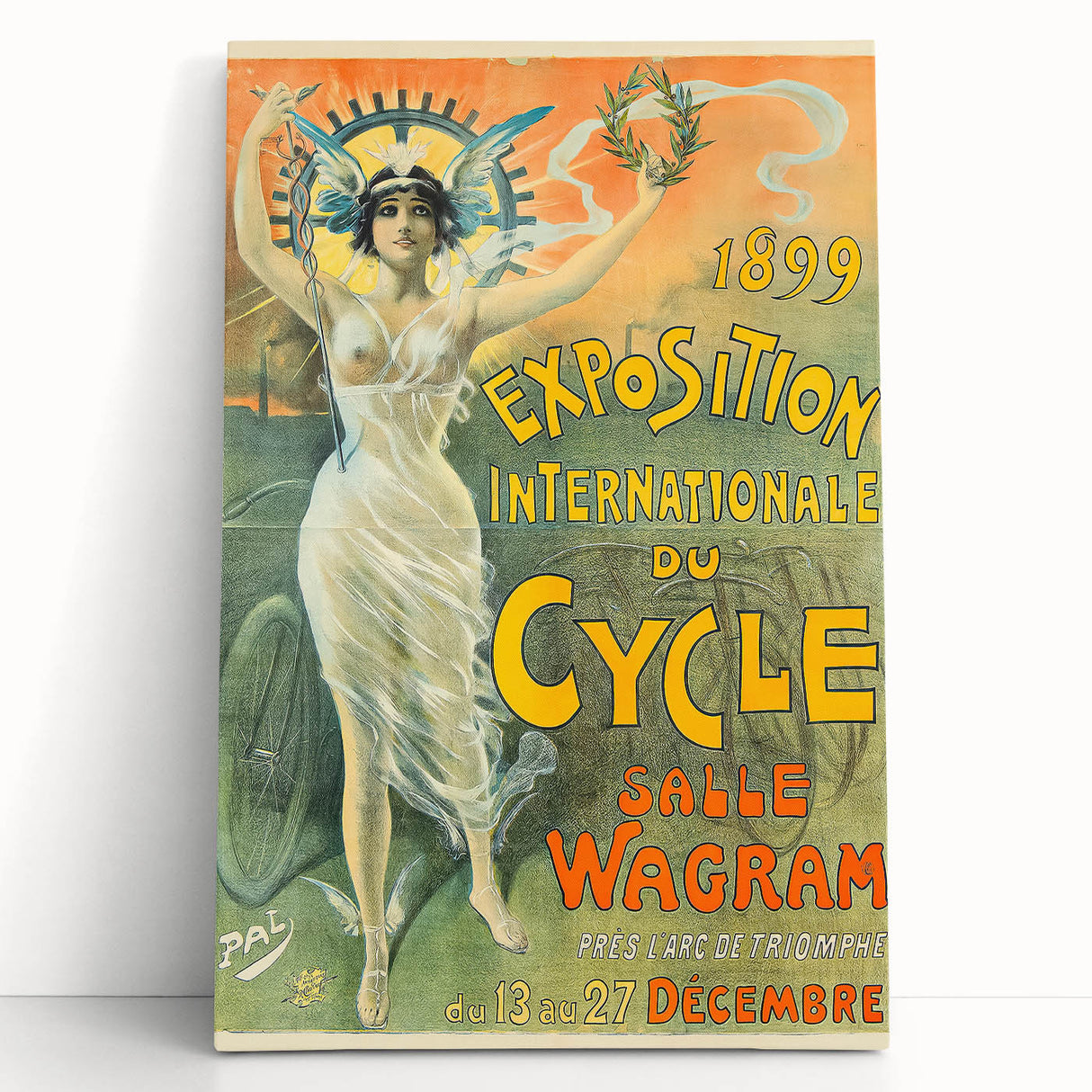 Vintage Exhibition Poster - Retro Art Print