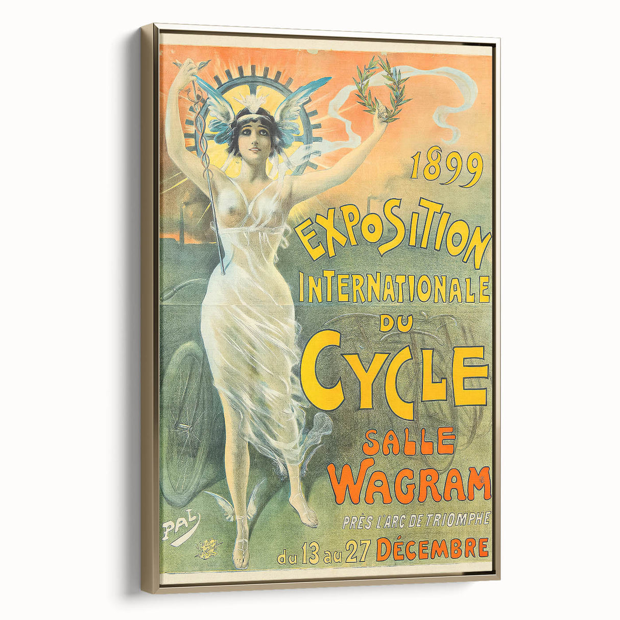 Vintage Exhibition Poster - Retro Art Print