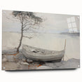 Vintage Landscape Art - Serene Countryside Scene