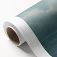 Vintage Landscape Art - Calm Ocean and Sky
