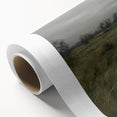 Vintage Landscape Art - Windy Grassland Scene