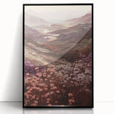 Blooming Valley Landscape – Vintage Nature Wall Art