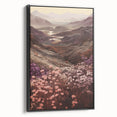 Blooming Valley Landscape – Vintage Nature Wall Art
