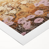 Vintage Landscape Art – Serene Countryside Views with Retro Flowers