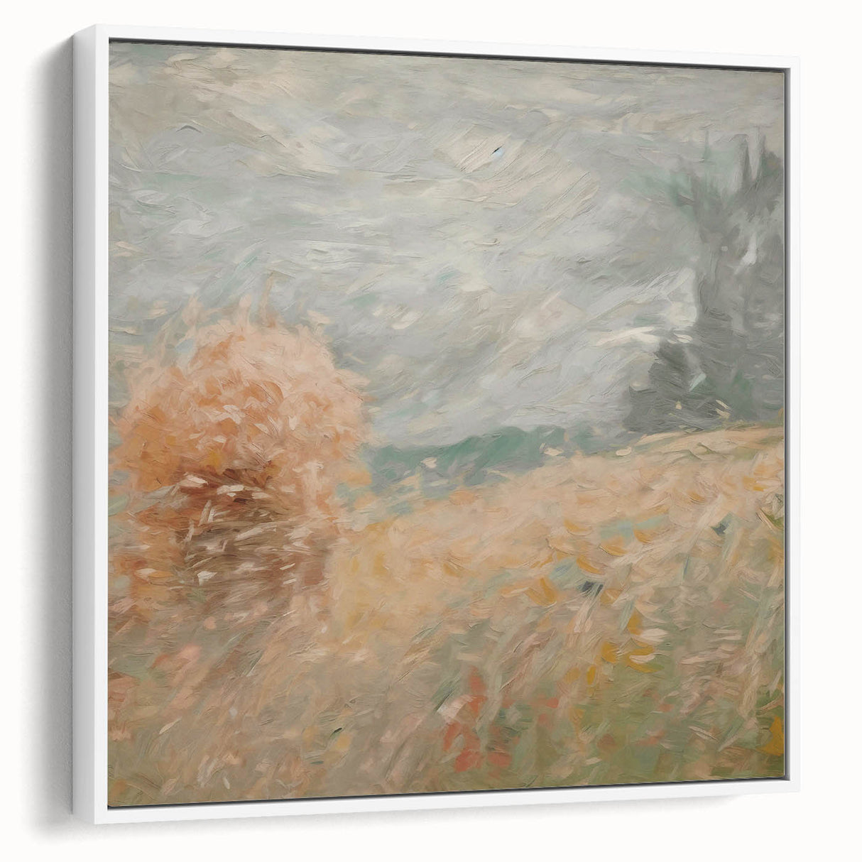 Impressionist Vintage Landscape Art – Classic Countryside Print