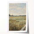 Vintage Countryside Meadow Art – Classic Landscape Wall Print