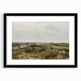 Vintage Landscape Art: Serene Countryside River Print