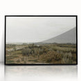 Vintage Landscape Art: Serene Countryside River Print