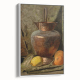 Vintage Copper Still Life Art – Classic Rustic Kitchen Wall Print