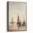 Vintage Sailing Ship Art – Classic Coastal Seascape Wall Print