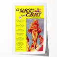 Vintage Magazine Cover Art – The Magic Carpet Retro Print-2