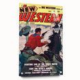 Vintage Magazine Cover Art – New Western Retro Print