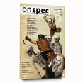 Vintage Magazine Cover Art - Retro Action Fantasy Magazine Print