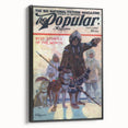 Vintage Magazine Cover Art - Retro Arctic Adventure Magazine Print