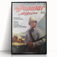 Vintage Magazine Cover Art - Retro Adventure Magazine Print
