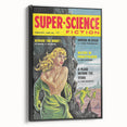 Vintage Magazine Cover Art - Super-Science Fiction Beware the Robot