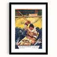 Vintage Magazine Cover Art - American Boy February 1931 Land of No Shadow
