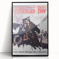 Vintage Magazine Cover Art - American Boy March 1938 Coast Guard