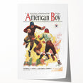 Vintage Magazine Cover Art - American Boy October 1933 Football
