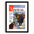 Vintage Magazine Cover Art - The American Magazine January Edition