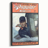 Vintage Magazine Cover Art - The Popular Magazine, Feb 1921