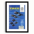 True Magazine - Vintage Aviation Magazine Cover Wall Art
